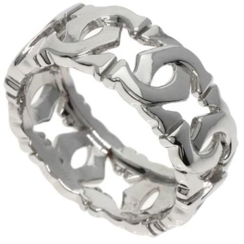 Pre-owned White Gold rings Cartier Vintage , Gray , Dames