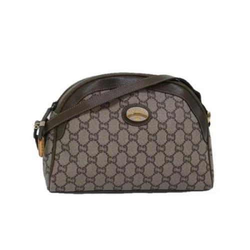 Pre-owned Plastic gucci-bags Gucci Vintage , Beige , Dames