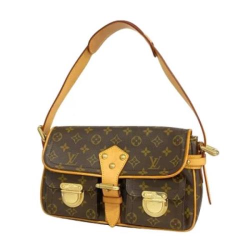 Pre-owned Canvas louis-vuitton-bags Louis Vuitton Vintage , Brown , Da...