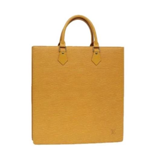 Pre-owned Leather louis-vuitton-bags Louis Vuitton Vintage , Yellow , ...