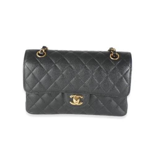 Pre-owned Leather chanel-bags Chanel Vintage , Black , Dames