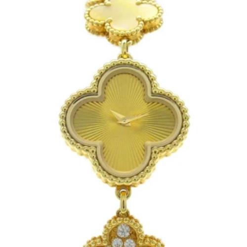 Pre-owned Yellow Gold watches Van Cleef & Arpels Pre-owned , Yellow , ...