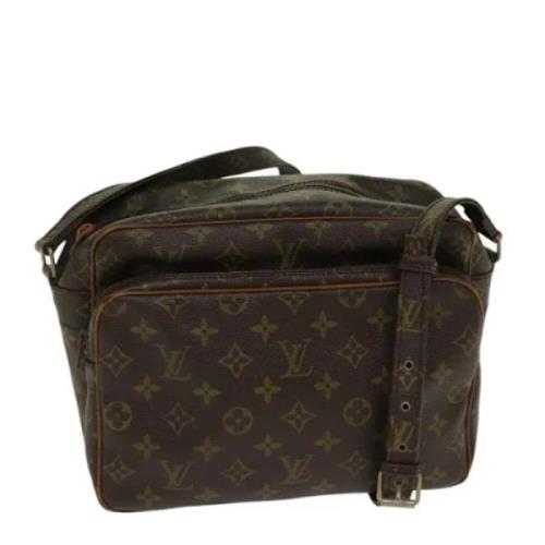 Pre-owned Canvas louis-vuitton-bags Louis Vuitton Vintage , Brown , Da...