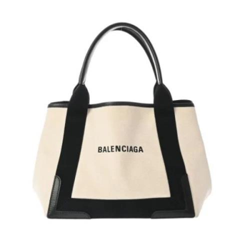 Pre-owned Canvas balenciaga-bags Balenciaga Vintage , Beige , Dames