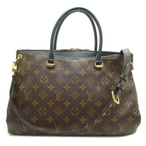 Pre-owned Canvas louis-vuitton-bags Louis Vuitton Vintage , Brown , Da...