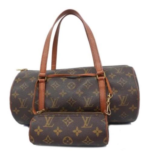 Pre-owned Canvas louis-vuitton-bags Louis Vuitton Vintage , Brown , Da...