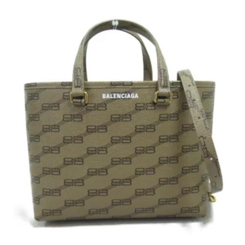 Pre-owned Canvas balenciaga-bags Balenciaga Vintage , Beige , Dames