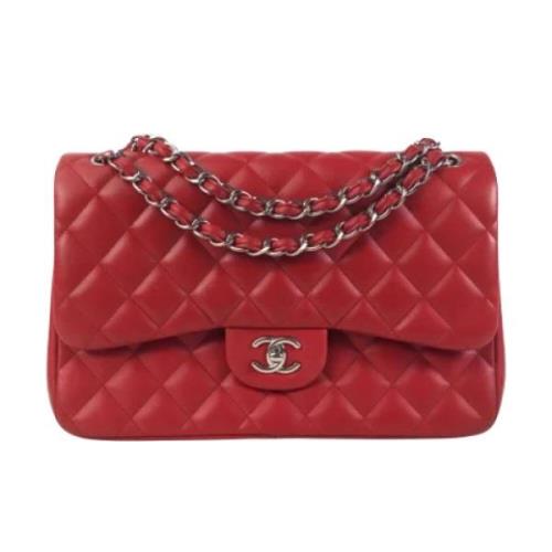 Pre-owned Fabric chanel-bags Chanel Vintage , Red , Dames