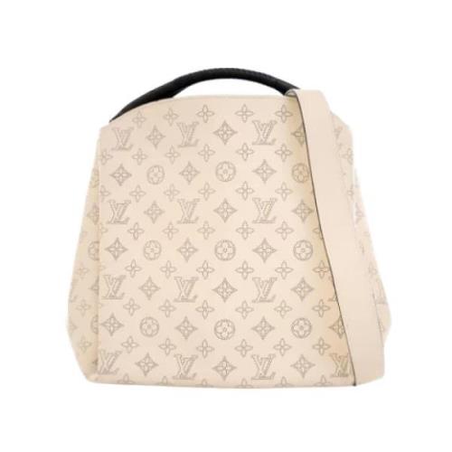 Pre-owned Leather louis-vuitton-bags Louis Vuitton Vintage , White , D...