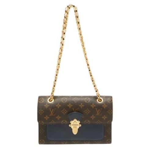 Pre-owned Leather louis-vuitton-bags Louis Vuitton Vintage , Brown , D...