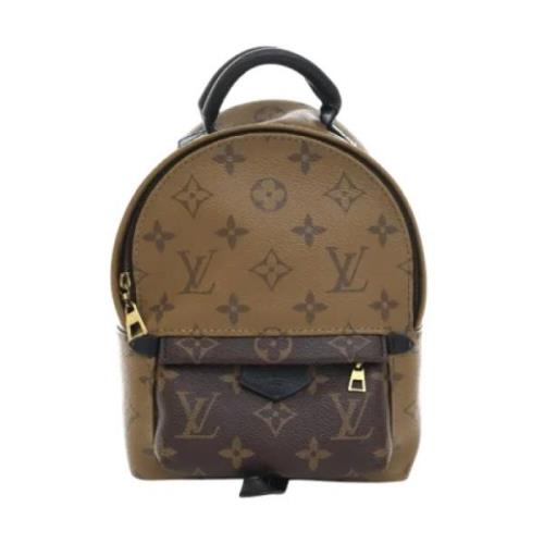 Pre-owned Canvas louis-vuitton-bags Louis Vuitton Vintage , Brown , Da...