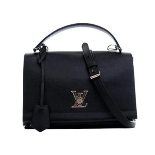 Pre-owned Leather louis-vuitton-bags Louis Vuitton Vintage , Black , D...