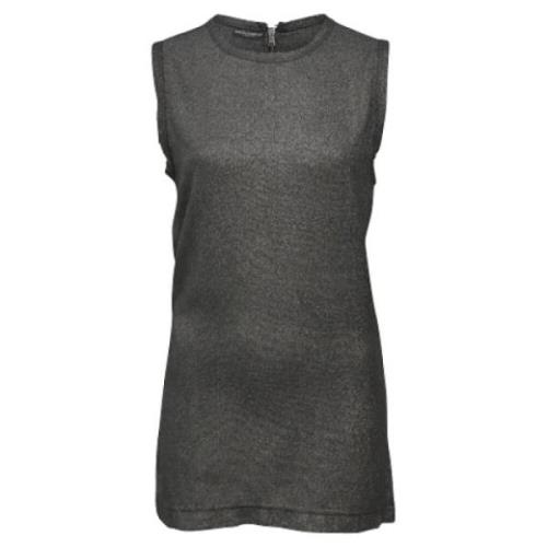 Pre-owned Cotton tops Dolce & Gabbana Pre-owned , Gray , Dames