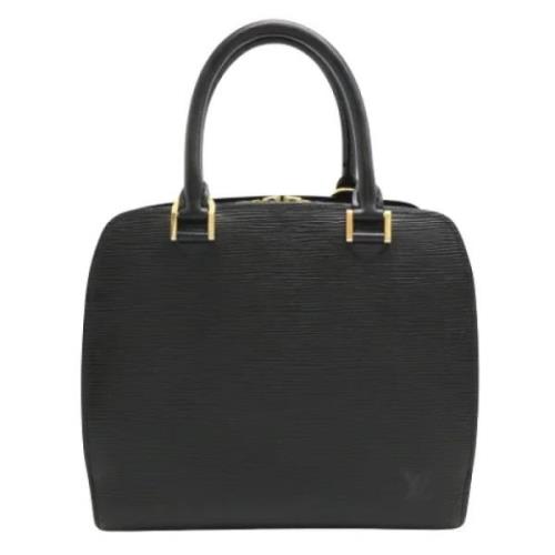 Pre-owned Leather louis-vuitton-bags Louis Vuitton Vintage , Black , D...