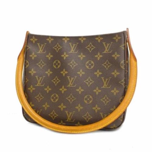 Pre-owned Canvas louis-vuitton-bags Louis Vuitton Vintage , Brown , Da...