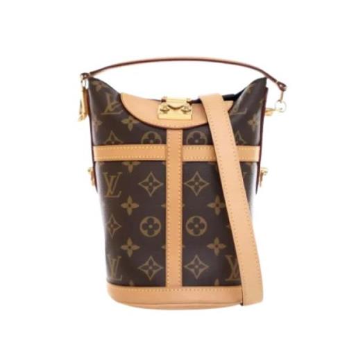 Pre-owned Canvas louis-vuitton-bags Louis Vuitton Vintage , Brown , Da...