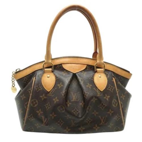 Pre-owned Canvas louis-vuitton-bags Louis Vuitton Vintage , Brown , Da...