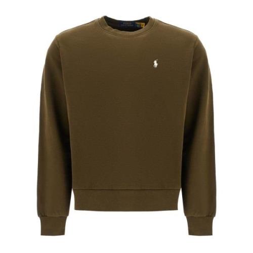 Iconische Logo Crewneck Sweatshirt Polo Ralph Lauren , Green , Heren