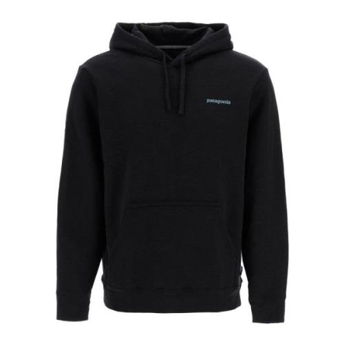 Fitz Roy Icon Hoodie Patagonia , Black , Heren