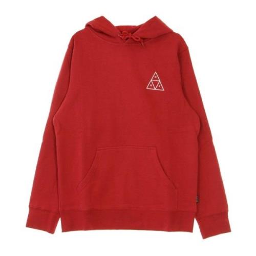 Rode hoodie met trekkoord capuchon HUF , Red , Heren