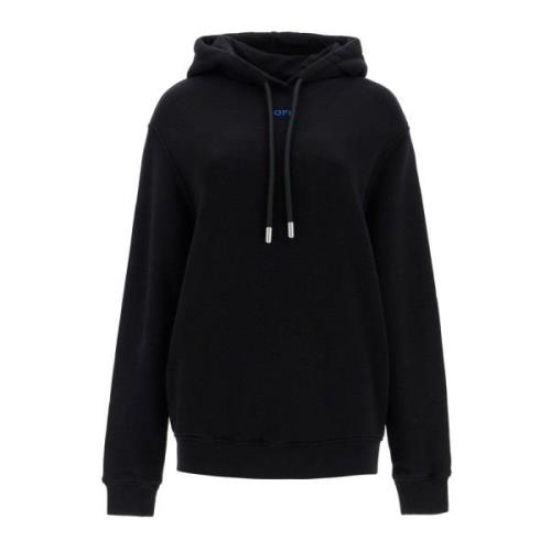 Pinkflower Arrow Hoodie Off White , Black , Dames