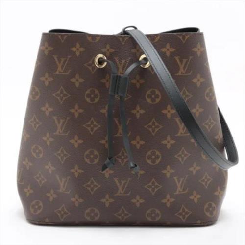 Pre-owned Canvas louis-vuitton-bags Louis Vuitton Vintage , Brown , Da...