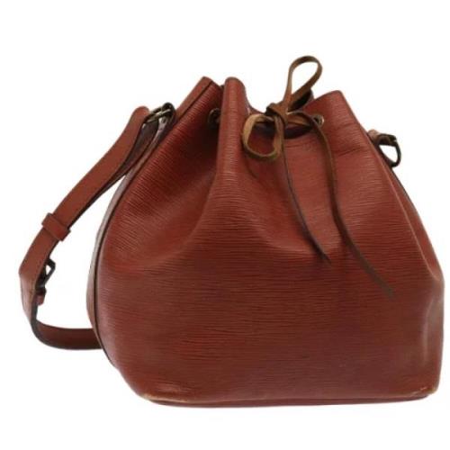 Pre-owned Leather louis-vuitton-bags Louis Vuitton Vintage , Brown , D...