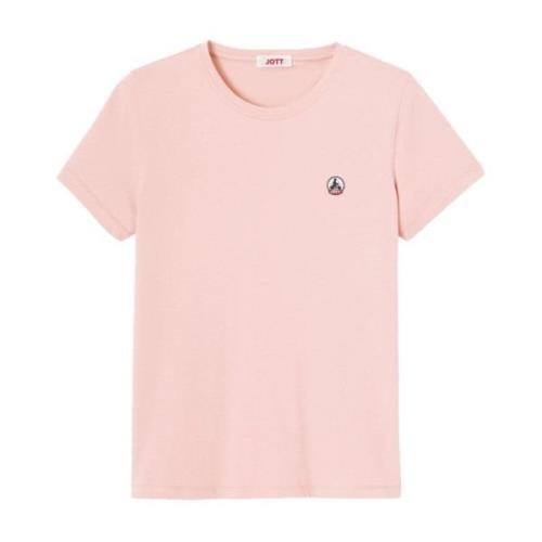 Rosas Roze T-shirts - Regular Fit Jott , Pink , Heren