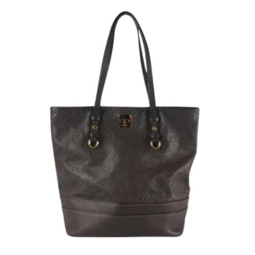 Pre-owned Leather louis-vuitton-bags Louis Vuitton Vintage , Brown , D...