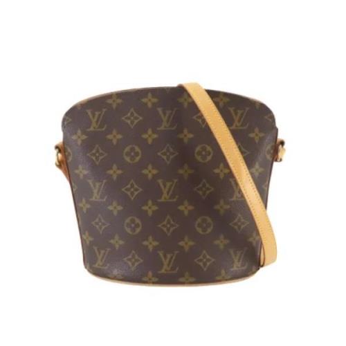 Pre-owned Canvas louis-vuitton-bags Louis Vuitton Vintage , Brown , Da...