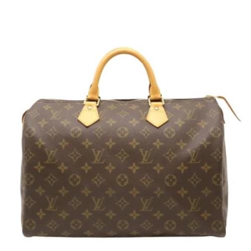 Pre-owned Canvas louis-vuitton-bags Louis Vuitton Vintage , Brown , Da...