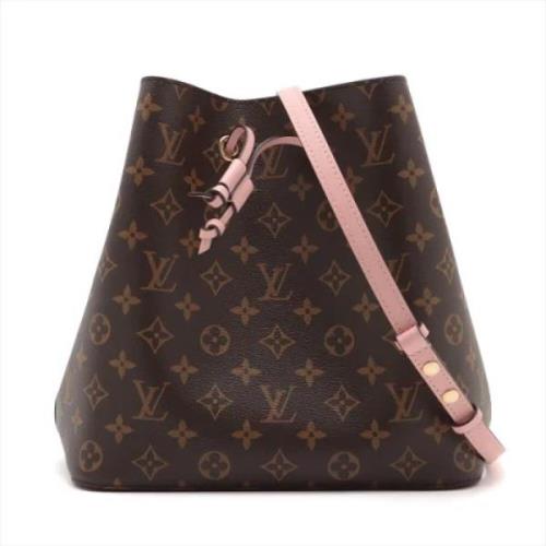 Pre-owned Canvas louis-vuitton-bags Louis Vuitton Vintage , Brown , Da...