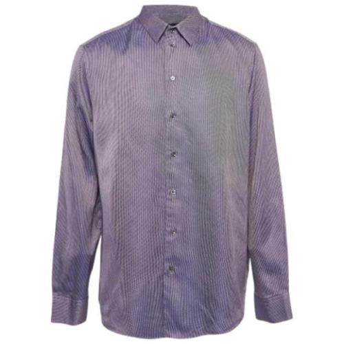 Pre-owned Cotton tops Armani Pre-owned , Purple , Heren