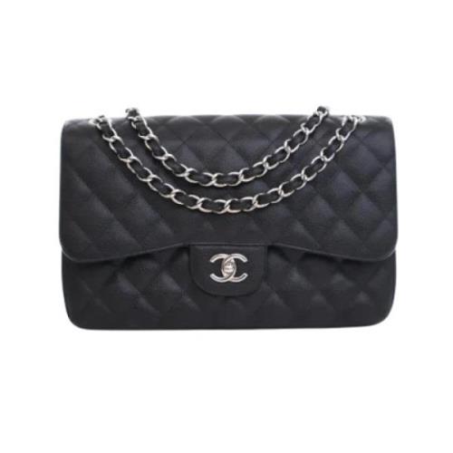 Pre-owned Fabric chanel-bags Chanel Vintage , Black , Dames