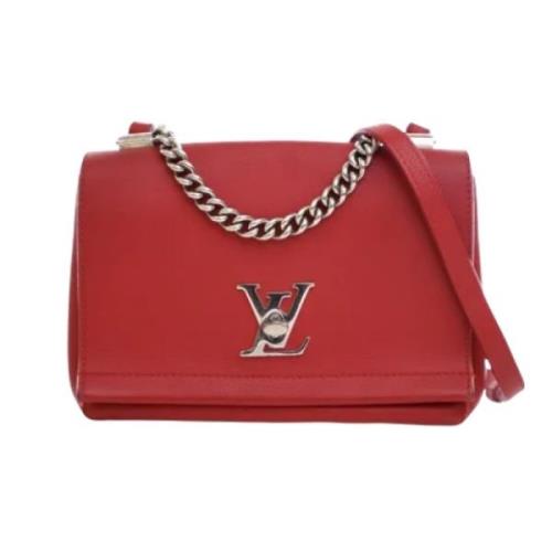 Pre-owned Leather louis-vuitton-bags Louis Vuitton Vintage , Red , Dam...