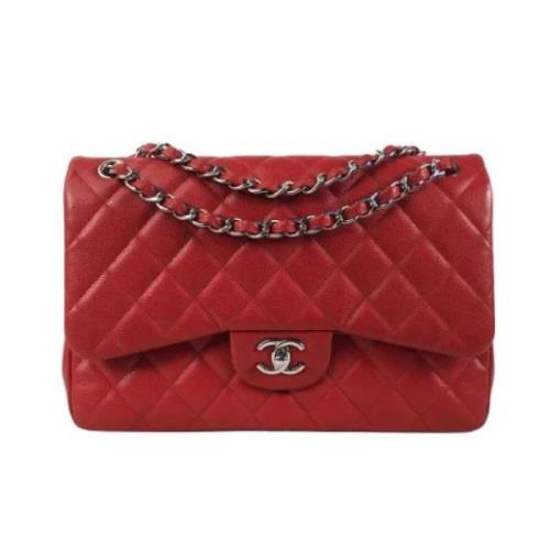 Pre-owned Fabric chanel-bags Chanel Vintage , Red , Dames