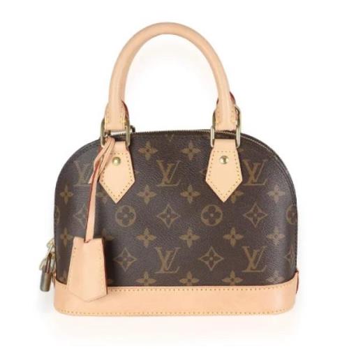 Pre-owned Canvas louis-vuitton-bags Louis Vuitton Vintage , Brown , Da...