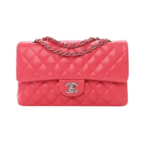 Pre-owned Fabric chanel-bags Chanel Vintage , Pink , Dames