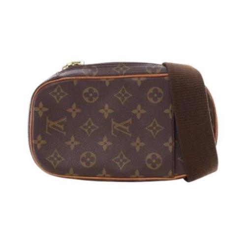 Pre-owned Canvas louis-vuitton-bags Louis Vuitton Vintage , Brown , Da...