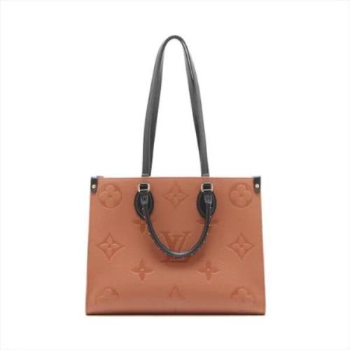 Pre-owned Leather louis-vuitton-bags Louis Vuitton Vintage , Brown , D...