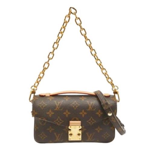 Pre-owned Leather louis-vuitton-bags Louis Vuitton Vintage , Brown , D...