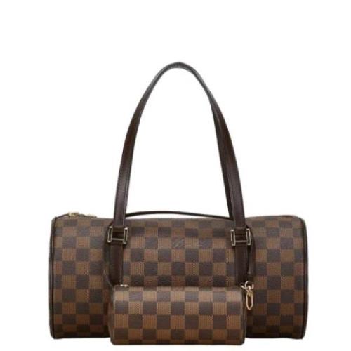 Pre-owned Canvas louis-vuitton-bags Louis Vuitton Vintage , Brown , Da...