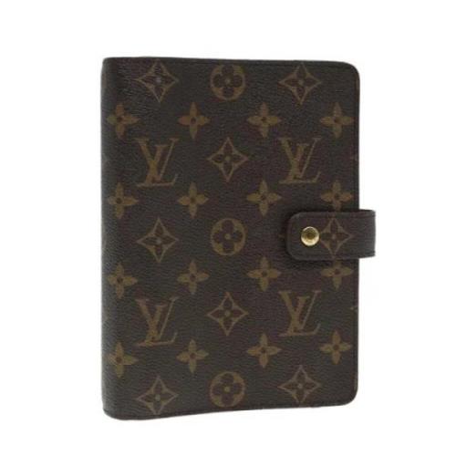 Pre-owned Canvas home-office Louis Vuitton Vintage , Brown , Dames