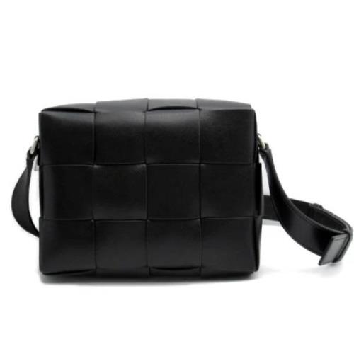 Pre-owned Leather shoulder-bags Bottega Veneta Vintage , Black , Dames