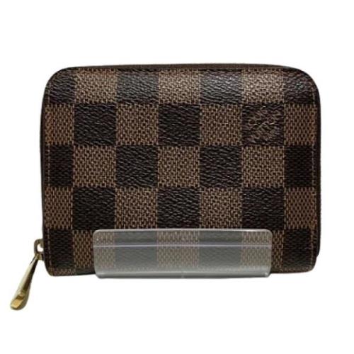 Pre-owned Fabric wallets Louis Vuitton Vintage , Brown , Dames