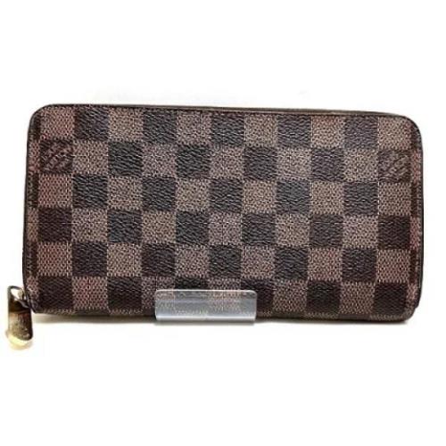 Pre-owned Fabric wallets Louis Vuitton Vintage , Brown , Dames