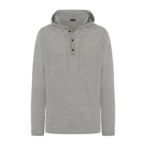 Kasjmier Hoodie Kiton , Gray , Heren