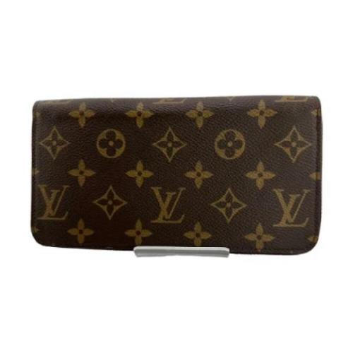 Pre-owned Fabric wallets Louis Vuitton Vintage , Brown , Dames