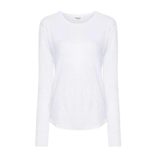 Witte Zeline Tee Shirt Isabel Marant Étoile , White , Dames