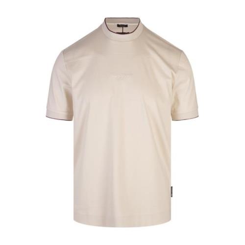 Bruine T-shirt met speciaal logo Hugo Boss , Brown , Heren